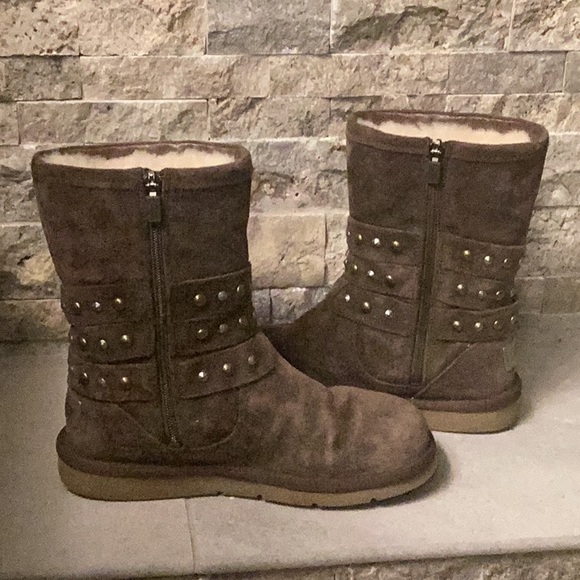 Brown Studded Uggs - Picture 3 of 7